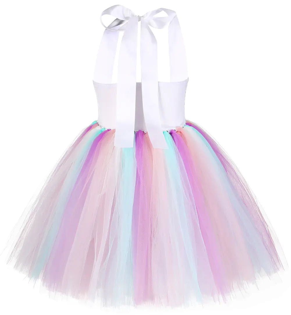 Unicorn Tutu Dress for Christmas Party and Rave