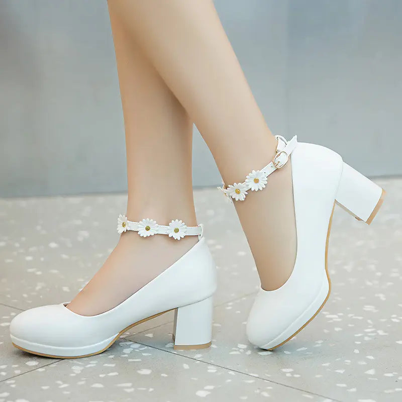Korean Sweet Princess Shoes for Dance and Formal Wear