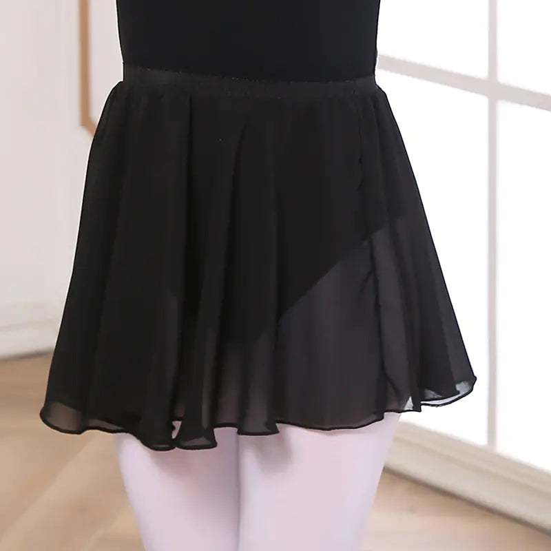 Girls' Chiffon Dance Skirt for Ballet Practice