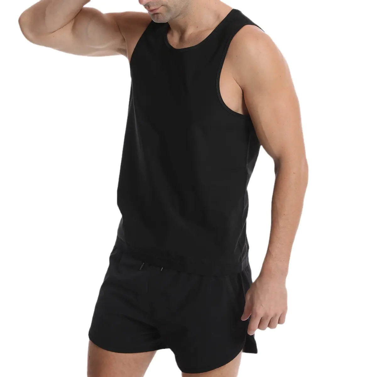 Men's Sauna Sweat Suit for Fitness and Yoga Training