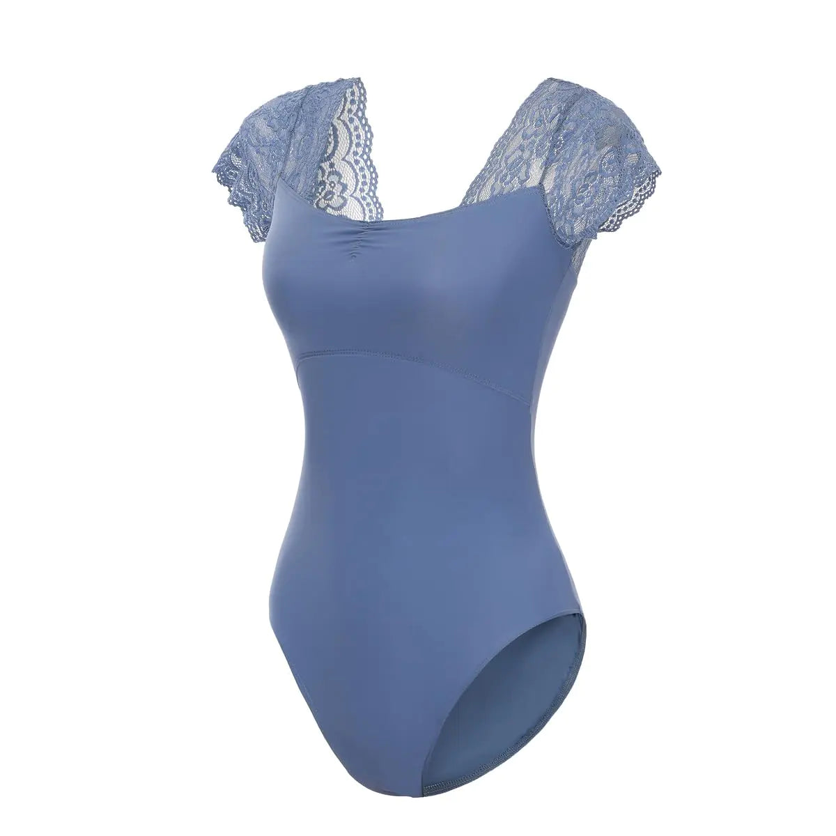 Lanbodance Womens Short Sleeve Leotard for Ballet Ballerina Dance Costume