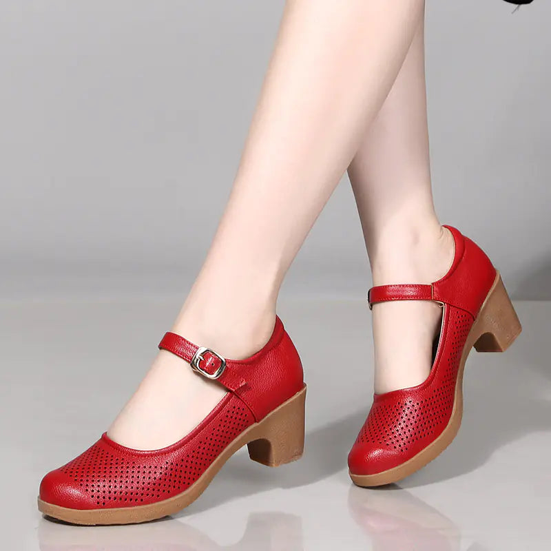 Adult Soft Sole Mesh Dance Shoes for Women