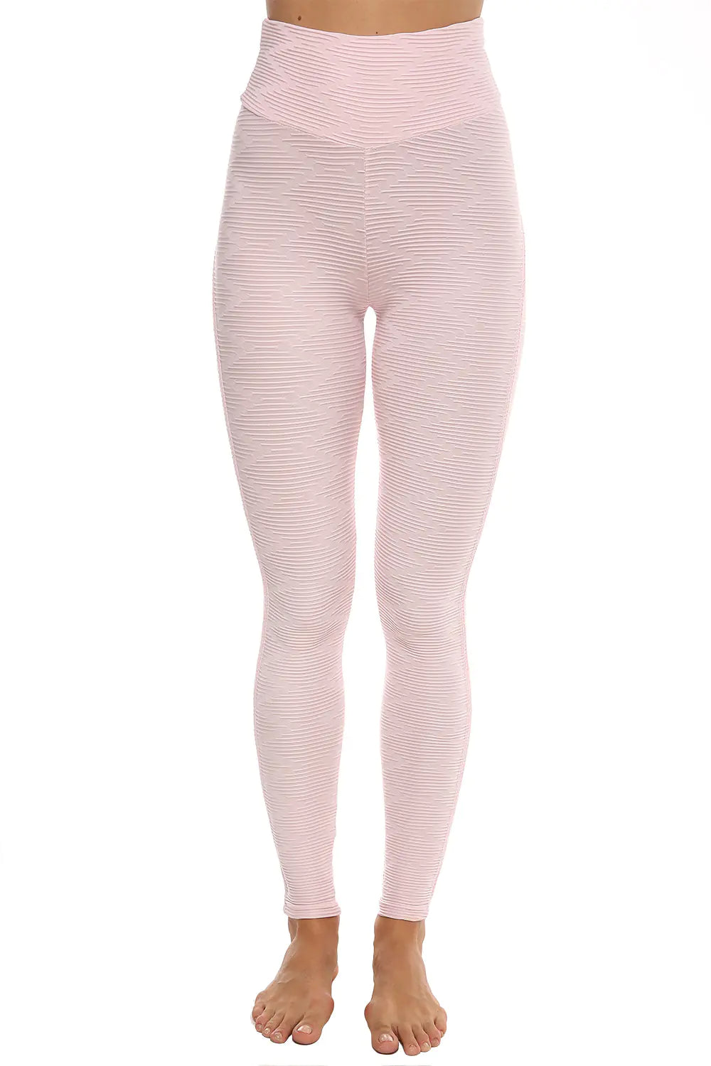 Women's Jacquard Yoga Pants for Dance and Fitness