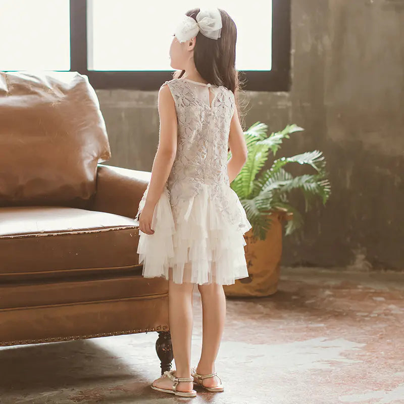 2020 Summer Children's Lace Princess Dress for Dance