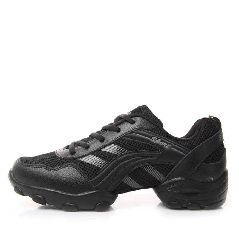 Breathable Soft Sole Dance Shoes for Men (White)