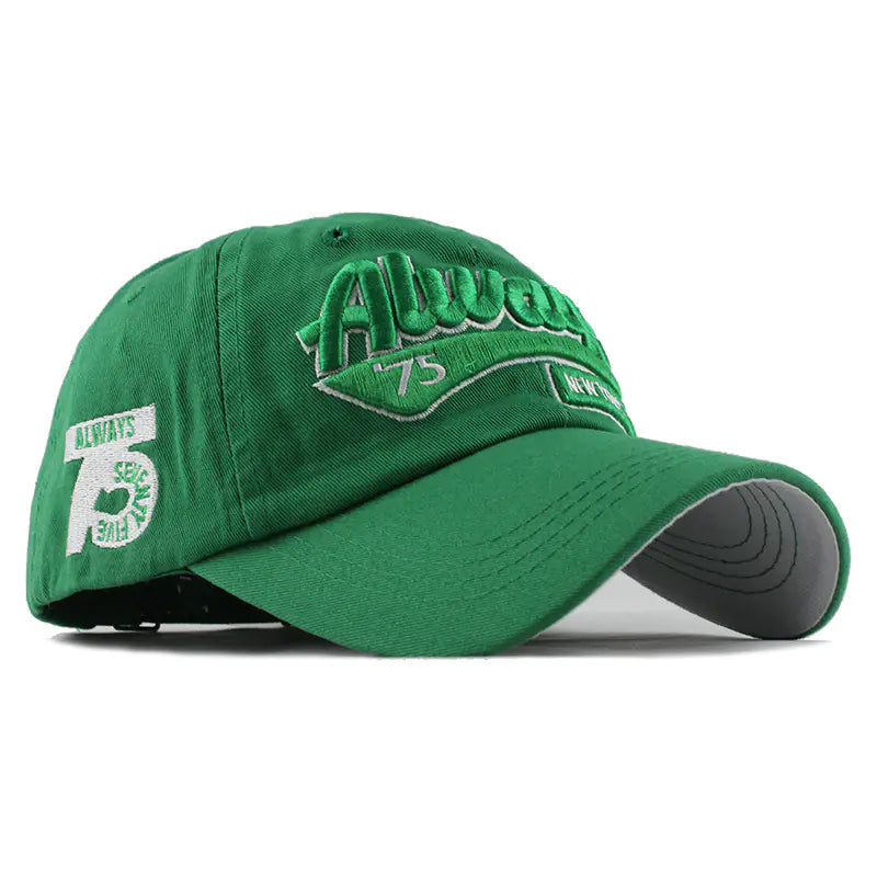 Embroidered Baseball Cap for Couples and Street Dance