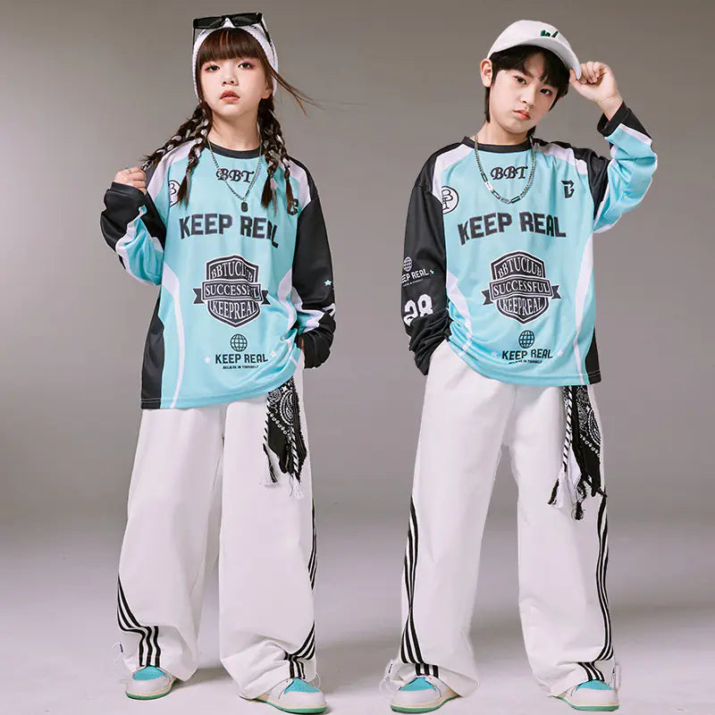 Kids Street Dance Hip Hop Outfit for Boys & Girls