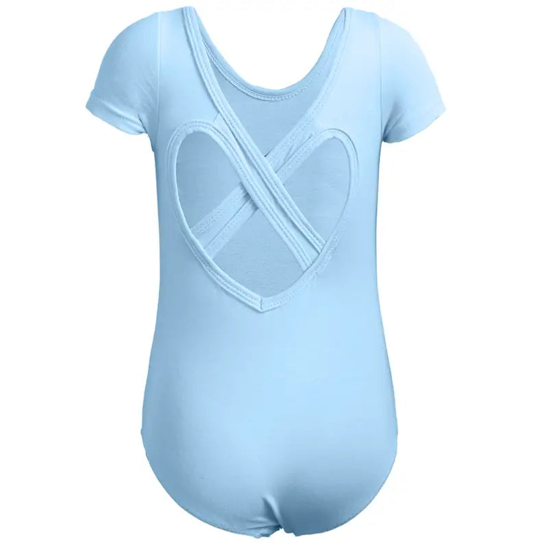 Girls' Summer Ballet Dance Dress with Skirt