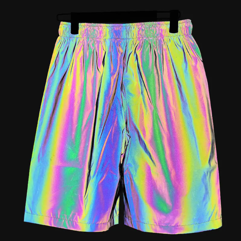 Reflective Colorful Shorts for Street Dance and Sports