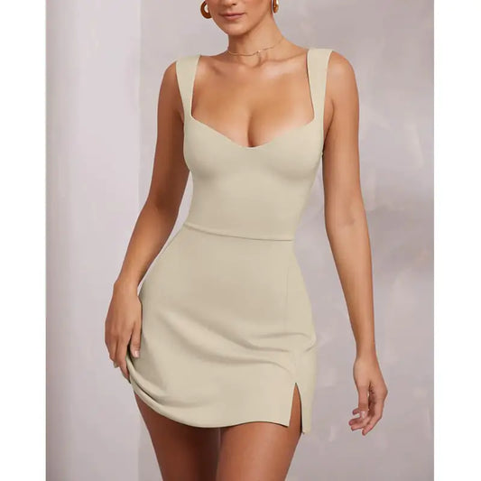 Sling Backless Spaghetti Strap Dress for Party Night