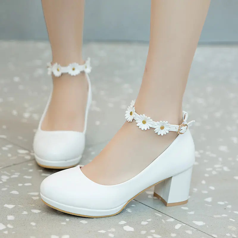 Korean Sweet Princess Shoes for Dance and Formal Wear
