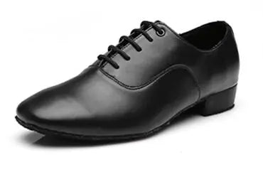 Adult Mid-Heel Soft-Sole Dance Exercise Shoes
