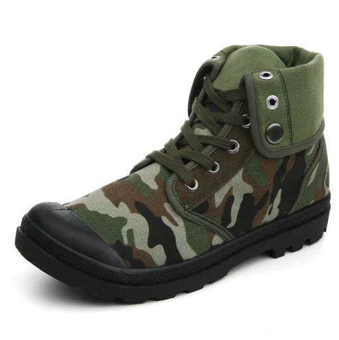 Men's High-Top Canvas Sneakers for Street Dance