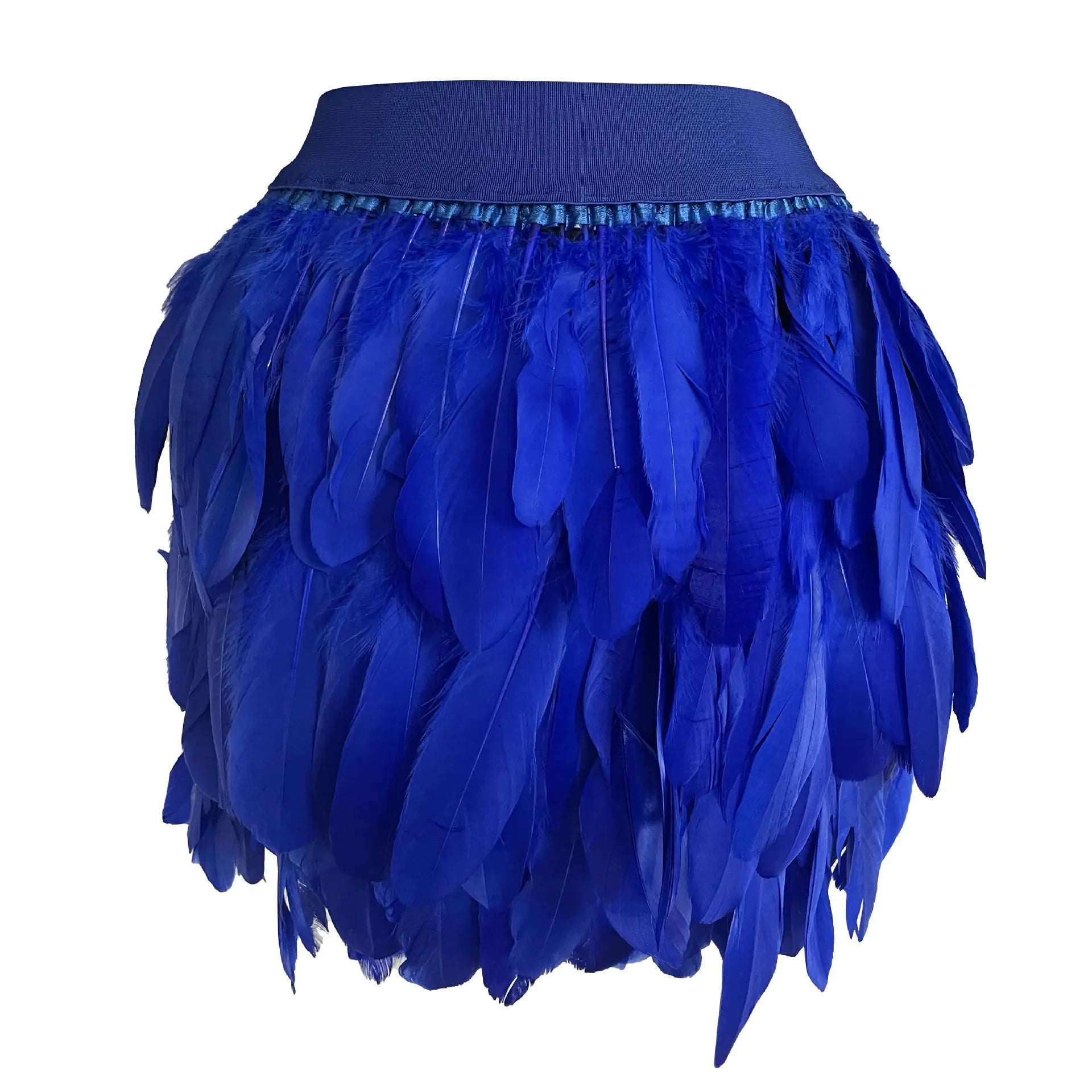 Wild Sexy Feather Skirt for Party and Dance Performance