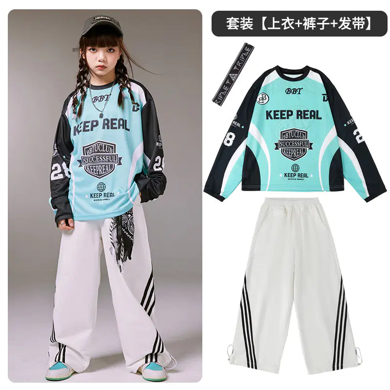 Kids Street Dance Hip Hop Outfit for Boys & Girls