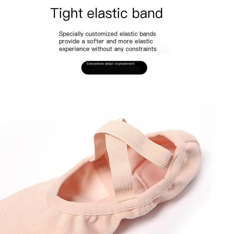Women's Soft-Sole Dance Shoes for Ballet Practice