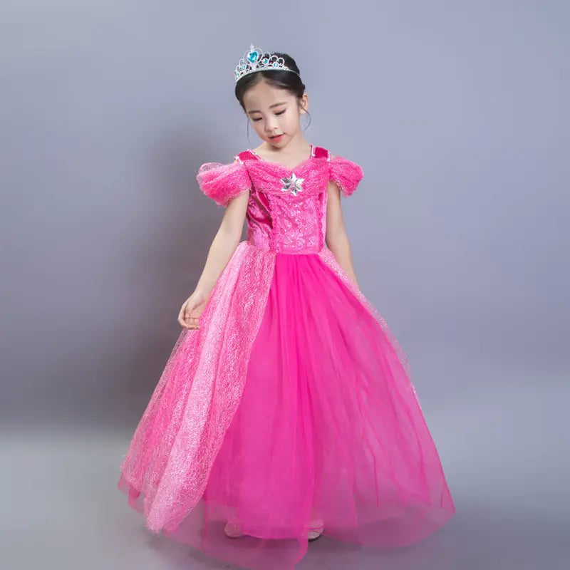 Frozen Princess Dress, Cinderella Performance Kids Dress