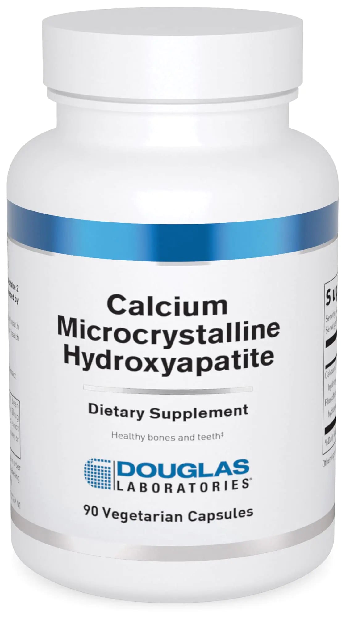 Douglas Laboratories Calcium Microcrystalline Hydroxyapatite - Teeth & Bone Health Support* - with Calcium & Phosphorus Micronutrients - Dietary Supplements - 90 Tablets