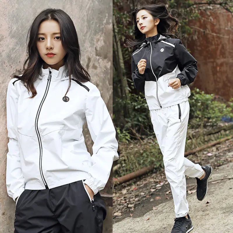 Sweat-Enhancing Workout Suit for Intense Training
