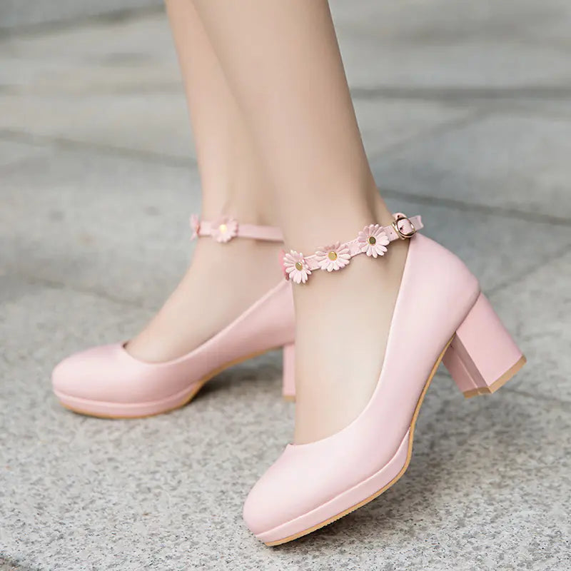 Korean Sweet Princess Shoes for Dance and Formal Wear