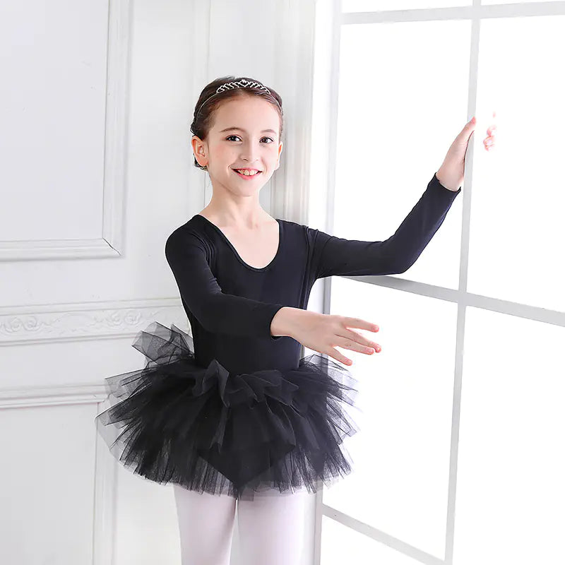 New Gauze Suspender Dress for Children's Dance Performance