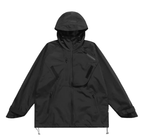 American Street Casual Coat & Sportswear Outfit