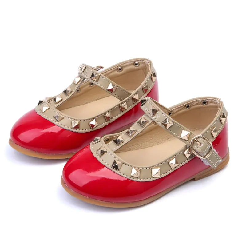 Girls' Princess Dance Shoes with Studs