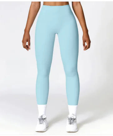 High Waist Hip Lift Brushed Yoga Pants Women's Fitness Pants